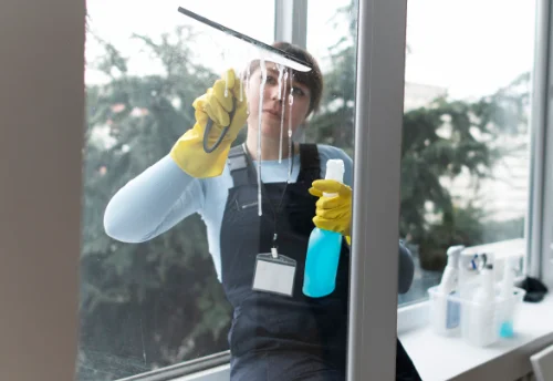 Nettoyage de vitres intérieures et extérieures à Déservillers